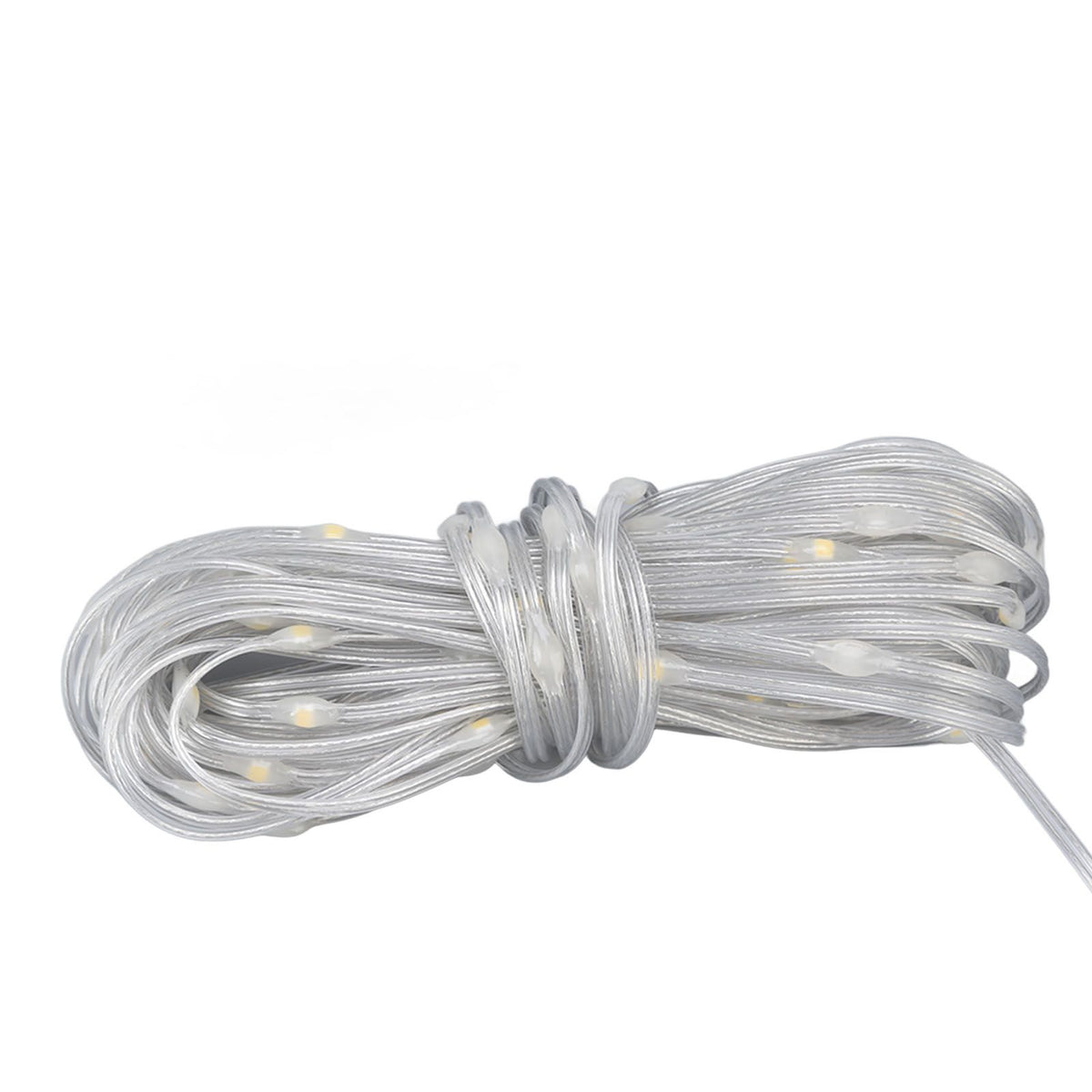 LED Curtain String Lights DIY 33 Feet Waterproof Warm Light Decorative String Lights for Outdoor