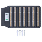 IP65 Solar Street Light 3 Modes 98 LEDs 2200LM Human Body Induction 100W Solar Wall Lights for Patios Gardens Villas Paths