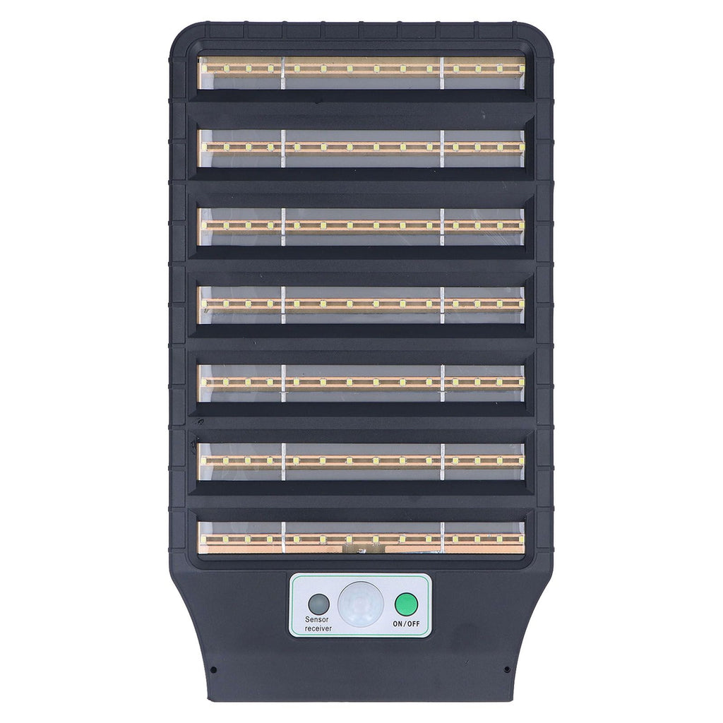 IP65 Solar Street Light 3 Modes 98 LEDs 2200LM Human Body Induction 100W Solar Wall Lights for Patios Gardens Villas Paths