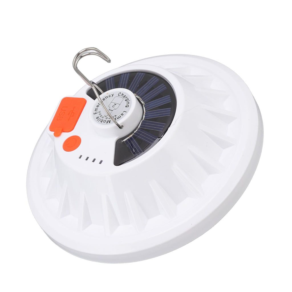 Solar Emergency Light IP65 Waterproof 60 LEDs USB Rechargeable Camping Light for Outdoor Camping