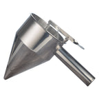 Stainless Steel Pancake Batter Dispenser Baking Cake Funnel Dispenser with Stable Rack for Takoyaki Ball Waffles