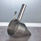 Stainless Steel Pancake Batter Dispenser Baking Cake Funnel Dispenser with Stable Rack for Takoyaki Ball Waffles
