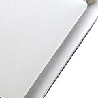 Serving Platter Square Stainless Steel Dish Tray Barbecue Plate Silver Color for Home L