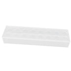 Clear Acrylic Vase Rectangular Elegant Centerpiece Flower Vase for Home Decor Wedding Party 16 Holes