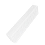 Clear Acrylic Vase Rectangular Elegant Centerpiece Flower Vase for Home Decor Wedding Party 16 Holes