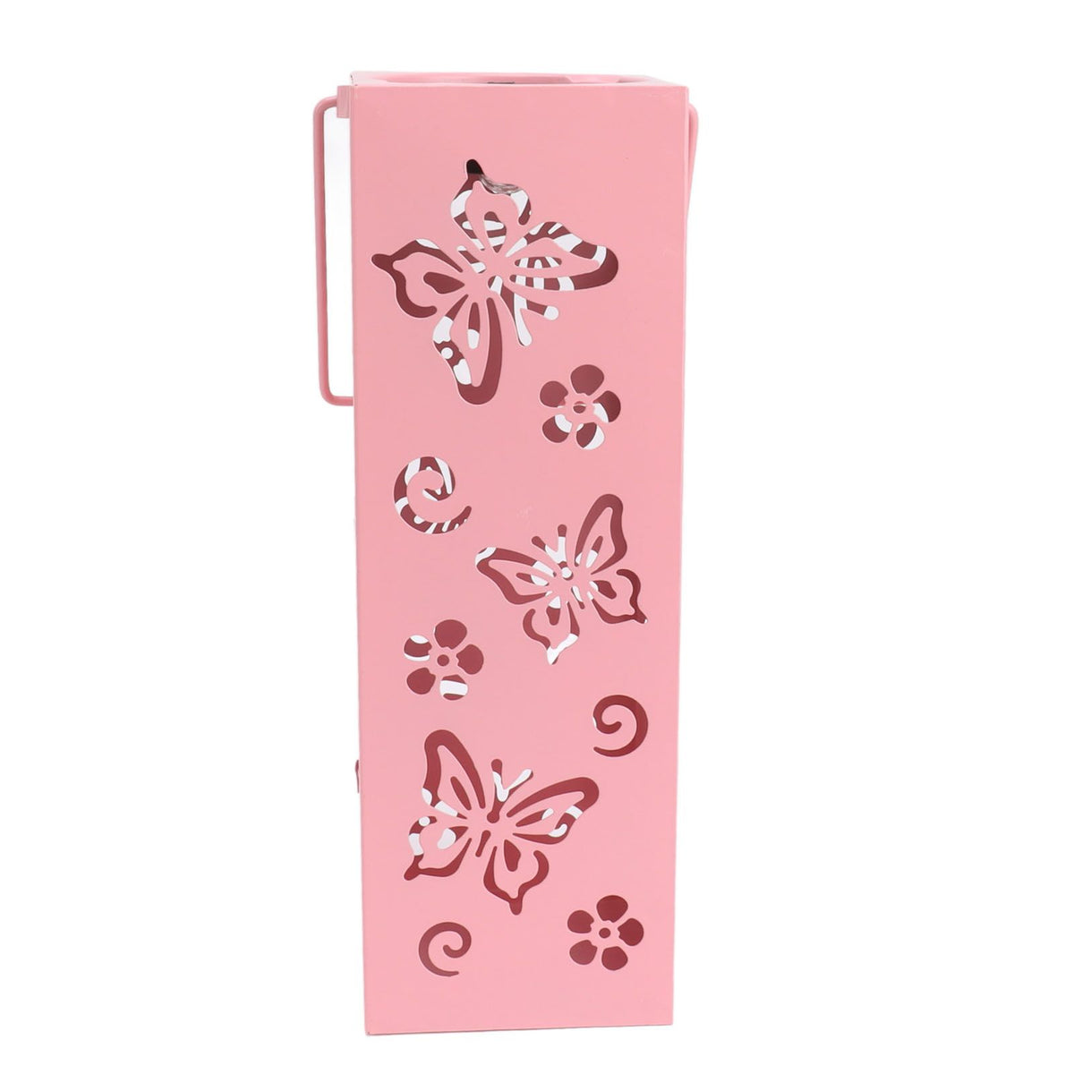 Outdoor Solar Lantern LED Light Automatic On Waterproof Decorative Lamp for Garden Backyard Pink