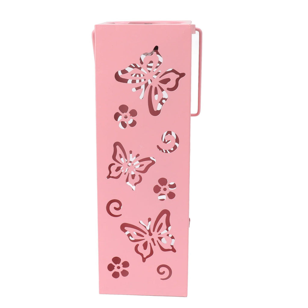 Outdoor Solar Lantern LED Light Automatic On Waterproof Decorative Lamp for Garden Backyard Pink