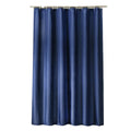 Waterproof Shower Curtain with Hooks Modern Thicken Polyester Shower Curtain for Home Hotel Bathroom Dark Blue
