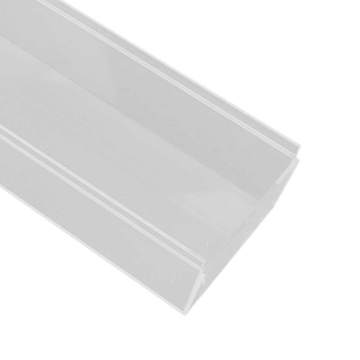 Clear Acrylic Flower Vase Multi Holes Elegant Decorative Long Rectangle Vase for Wedding Home Dining Table Decor 40cm/15.7in