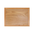 Rectangle Wood Tray Multifunctional Serving Tray for Fruit Food Pizza Gathering Outdoor 36.5 X 27cm