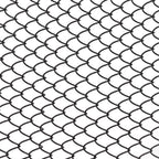 Fireplace Mesh Screen Curtain 2 Wide Panels Hanging Replacement Screens for Home Wood Burning Fireplace Black 24x22in