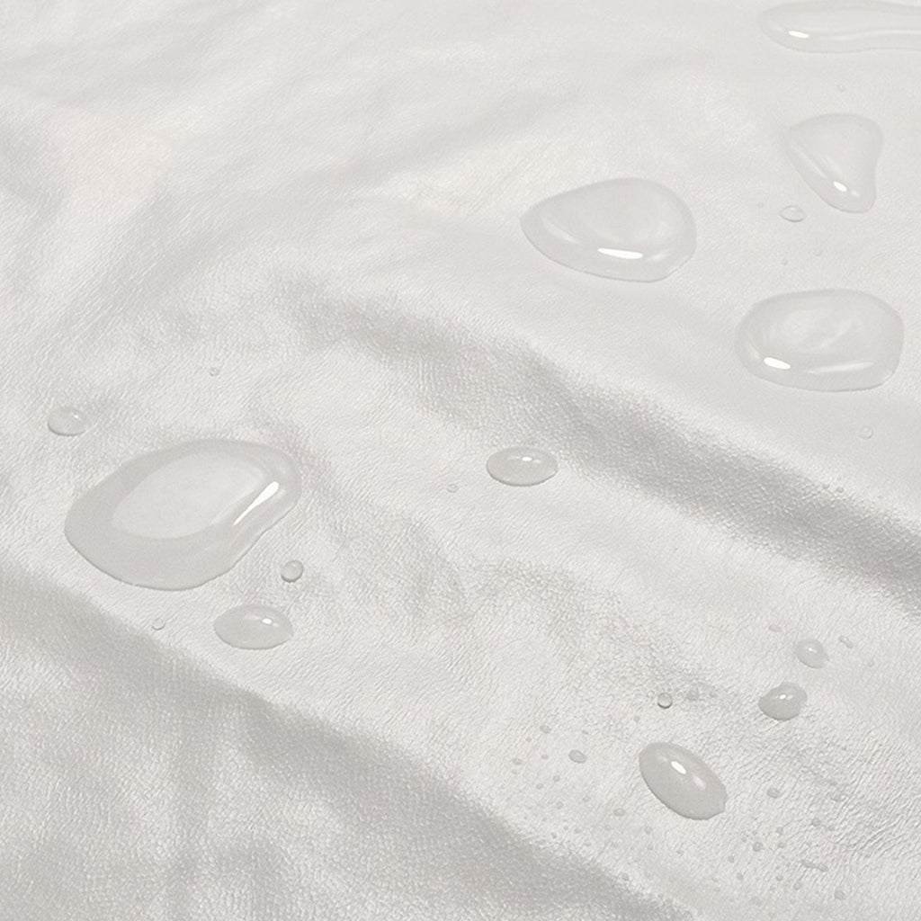 Waterproof Pillow Protector Polyester Fiber White Comfortable 16.9x28.7in Pillow Covers for Sleeping