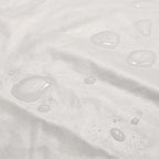 Waterproof Pillow Protector Polyester Fiber White Comfortable 16.9x28.7in Pillow Covers for Sleeping