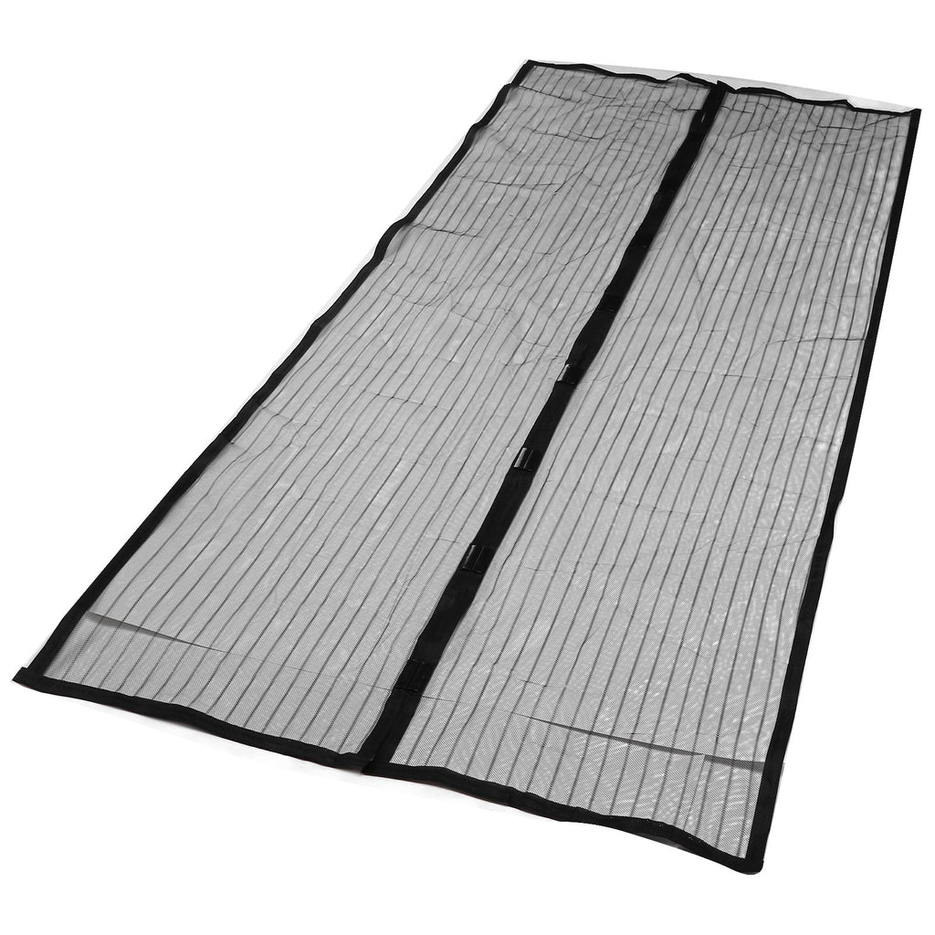 Magnetic Door Curtain Automatic Closing AntiMosquito Door Screen for Bedroom Kitchen(Black )