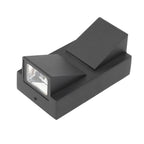 Double Head Wall Light Outdoor Waterproof LED Hallway Wall Light Stair Up and Down Wall Lamp White Light 12W AC85‑265V