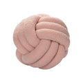 Knot Pillow Exquisite Soft Warm Beautiful Knotted Plush Pillow for Home Car Office Decoration