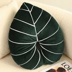 Turtle Back Bamboo Sofa Pillow Cushion Leaf Shaped Throw Pillow