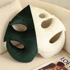 Turtle Back Bamboo Sofa Pillow Cushion Leaf Shaped Throw Pillow