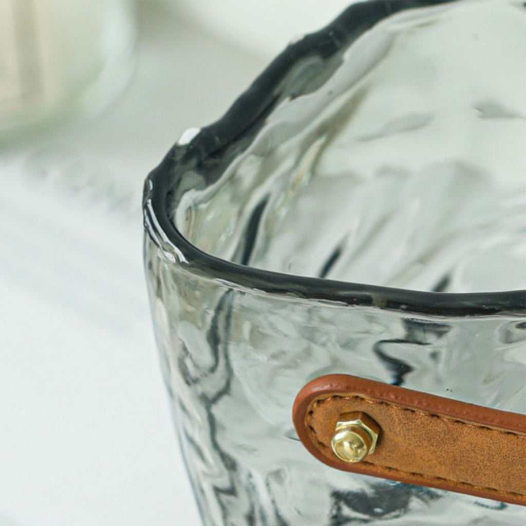 Handbag Vase Original Color Glass Vase Fish Tank Glass Vase Handmade Vase