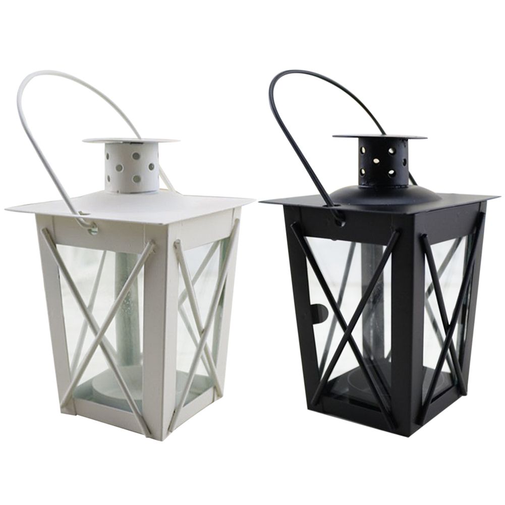 Vintage Metal Mini Decorative Candle Lanterns Tealight Candle Holder Decoration for Birthday Parties Wedding Centerpiece
