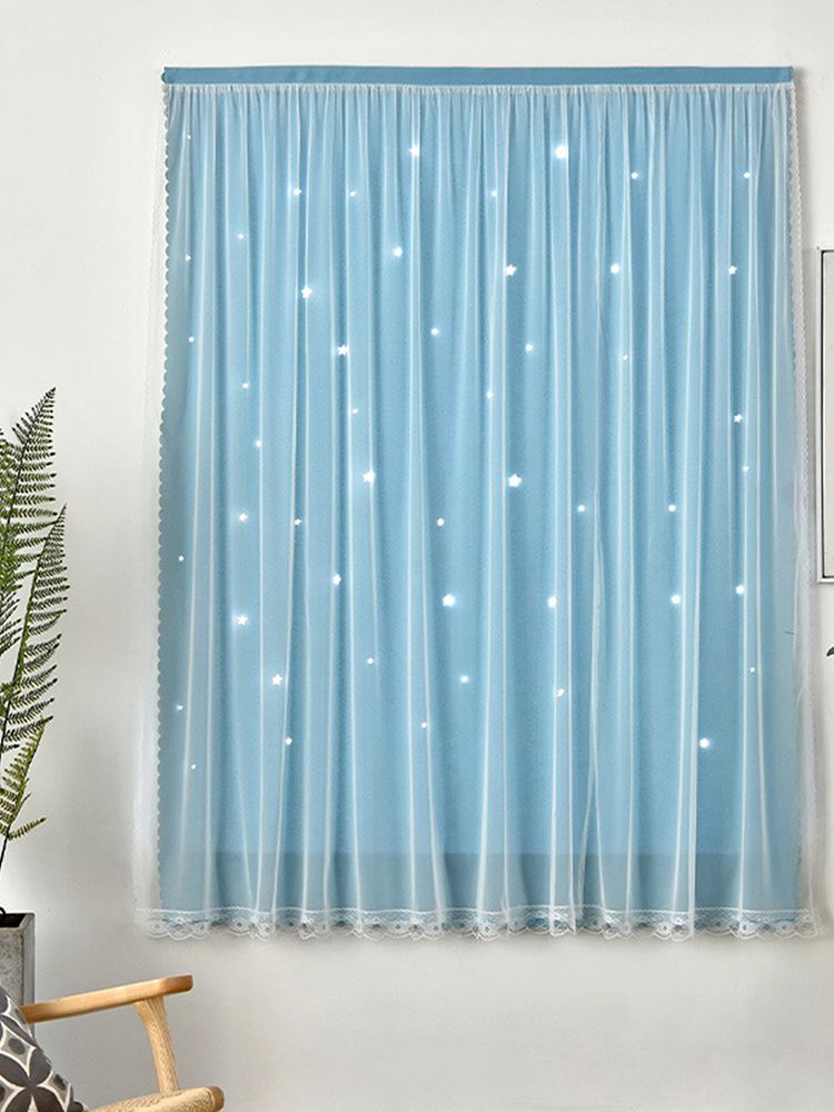 0.7x1.0M Self Adhesive Portable Blackout Curtains Easy to Install Bedroom Window