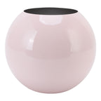 Round Vase Nordic Style Modern Stainless Steel Small Flower Vase Ornament Living Room Office Table Decoration Pink