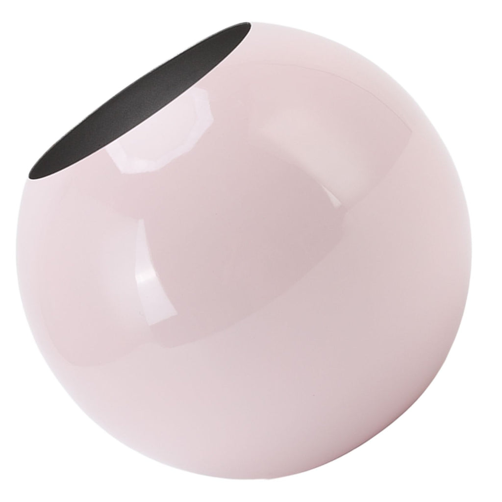 Round Vase Nordic Style Modern Stainless Steel Small Flower Vase Ornament Living Room Office Table Decoration Pink