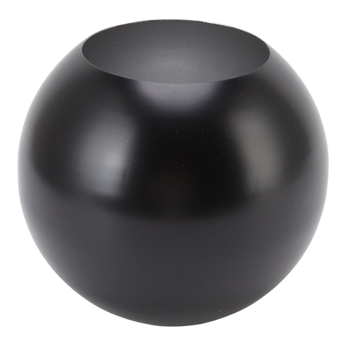 Round Vase Nordic Style Modern Stainless Steel Small Flower Vase Ornament Living Room Office Table Decoration Matte Black