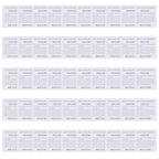 50Pcs Swimming Pool Transparent Repair Sticker Self Adhesive Repair Patch for Inflatable Toy Inflatable Bed PVC Nylon Material
