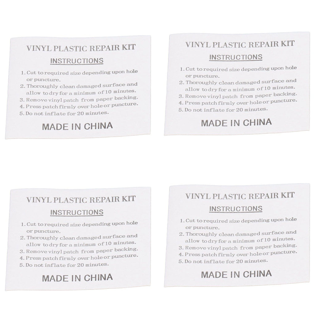 50Pcs Swimming Pool Transparent Repair Sticker Self Adhesive Repair Patch for Inflatable Toy Inflatable Bed PVC Nylon Material