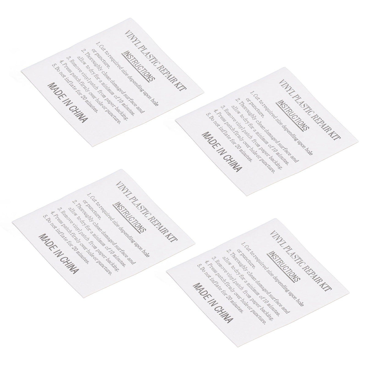 50Pcs Swimming Pool Transparent Repair Sticker Self Adhesive Repair Patch for Inflatable Toy Inflatable Bed PVC Nylon Material