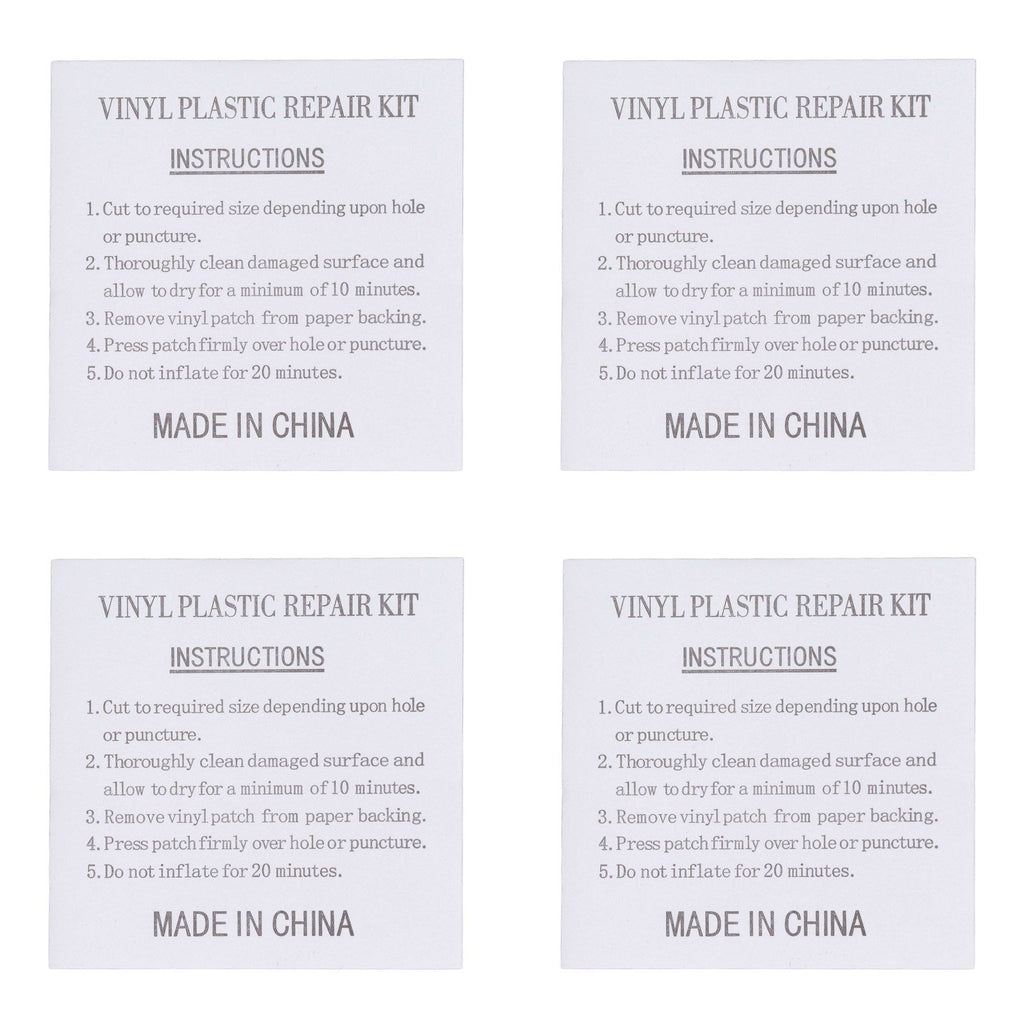 50Pcs Swimming Pool Transparent Repair Sticker Self Adhesive Repair Patch for Inflatable Toy Inflatable Bed PVC Nylon Material