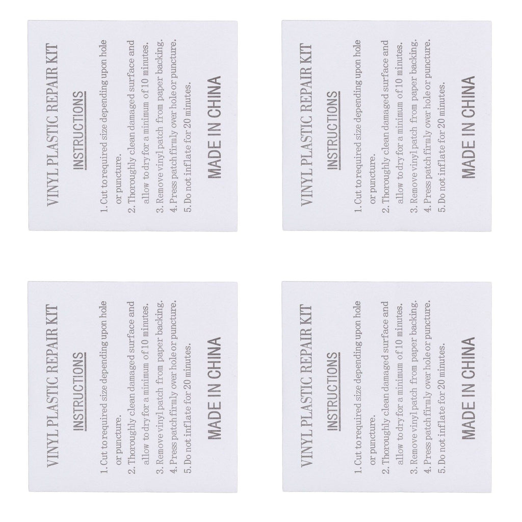50Pcs Swimming Pool Transparent Repair Sticker Self Adhesive Repair Patch for Inflatable Toy Inflatable Bed PVC Nylon Material