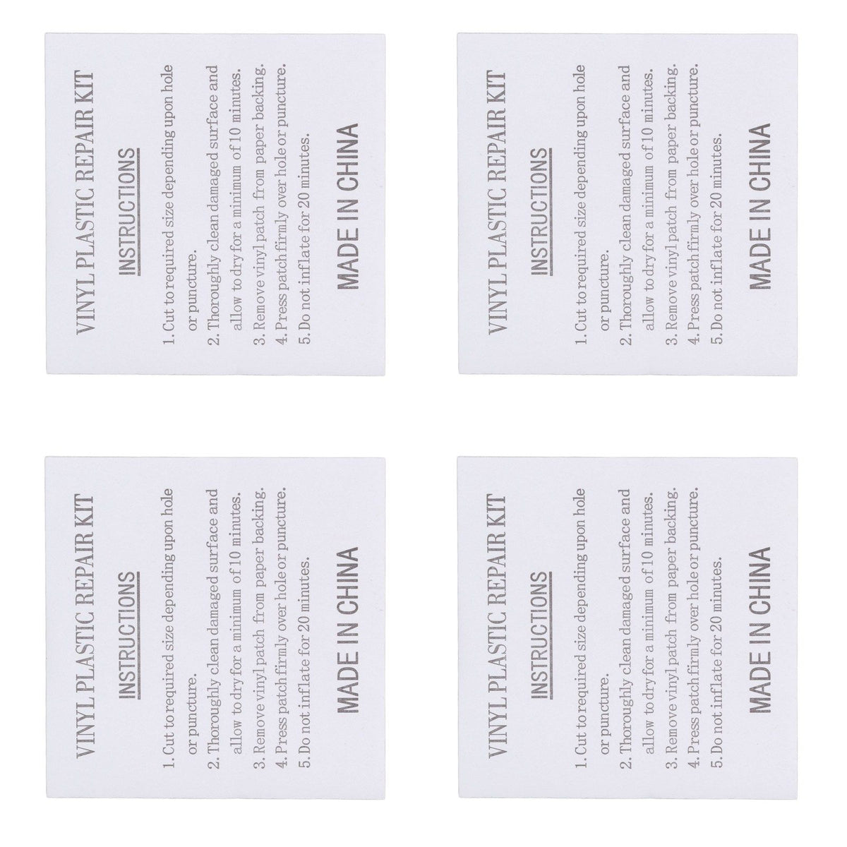 50Pcs Swimming Pool Transparent Repair Sticker Self Adhesive Repair Patch for Inflatable Toy Inflatable Bed PVC Nylon Material