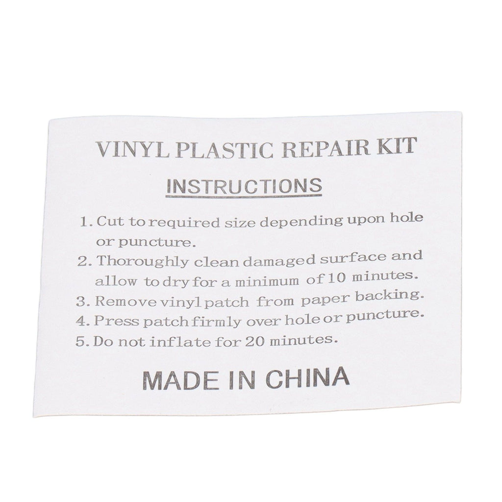 50Pcs Swimming Pool Transparent Repair Sticker Self Adhesive Repair Patch for Inflatable Toy Inflatable Bed PVC Nylon Material