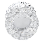 Crystal Candle Holder Electroplated Wrought Iron Candlestick Ornament Electronic Candle Stand