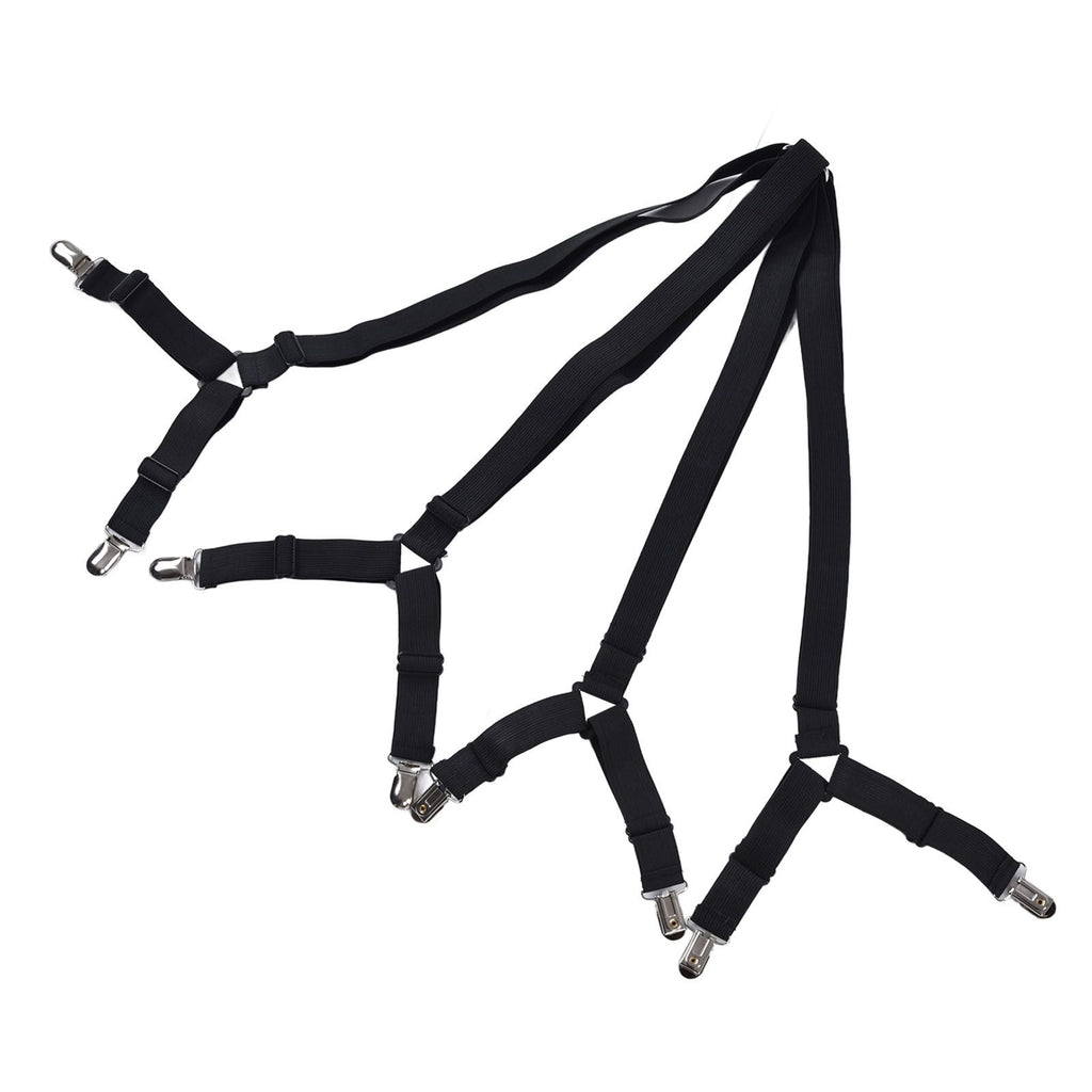 Bed Sheet Clip Lengthened Non Slip Multifunctional Adjustable Bed Sheet Holder for Home HouseholdBlack
