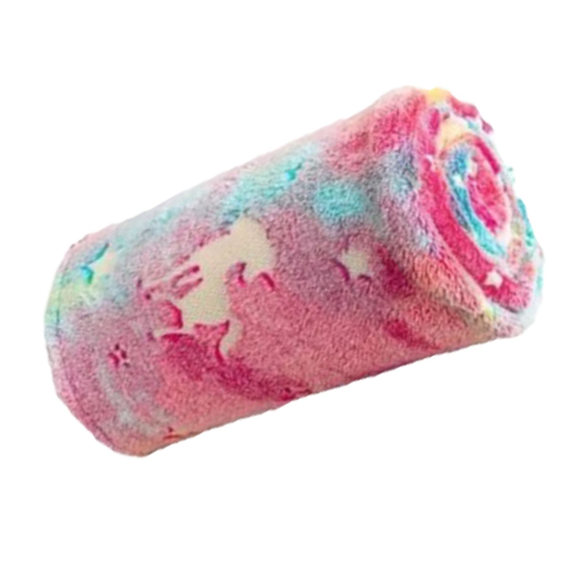 Flannel Blanket Colorful Animal Style Double Sided Luminous Flannel Blanket for Office