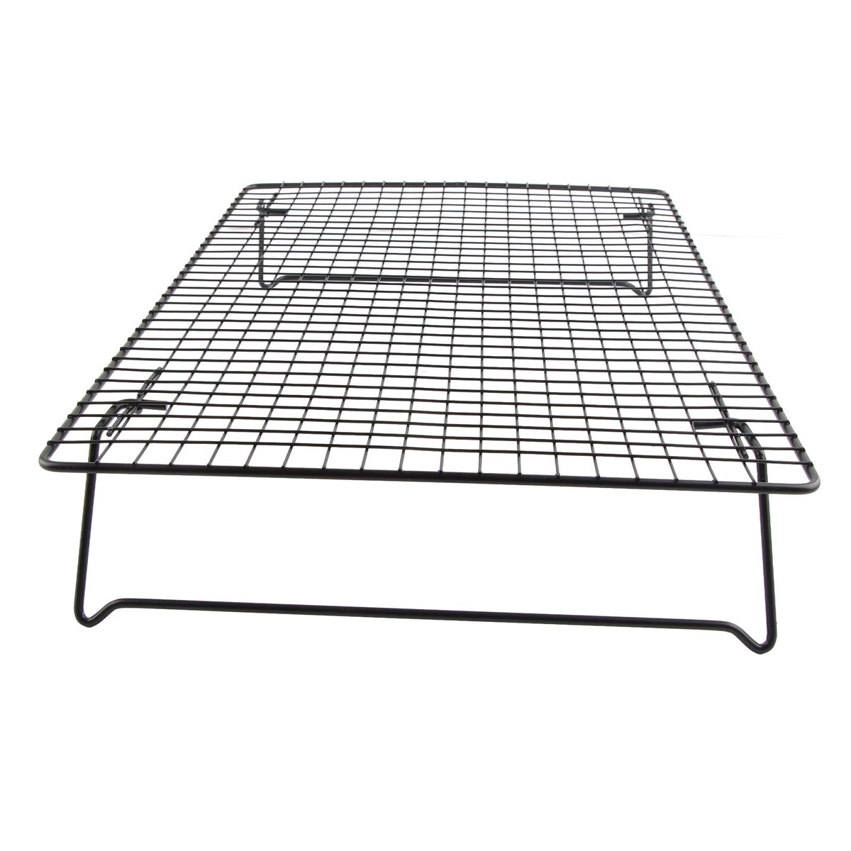 Cooling Rack Iron Bread Cookie Cake Cooling Net Oven Accessories for Dessert Coffee Shop Bakery Black