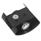 LED Wall Light Waterproof Decorative Aluminum Alloy Black Wall Sconce Lamp for Outdoor 110‑265V White Light