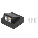 Wall Lamp IP67 Waterproof LED Decorative Light 90‑265V Outdoor Decor for Garden Patio White Light