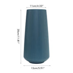 Plastic Flower Vase Modern Decorative Flower Vase for Home Living Room Table Decor