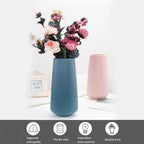 Plastic Flower Vase Modern Decorative Flower Vase for Home Living Room Table Decor