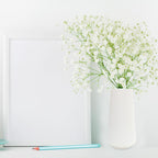 Plastic Flower Vase Modern Decorative Flower Vase for Home Living Room Table Decor