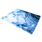 Shower Curtain Set Waterproof Hanging Bath Curtain with Rings Bathroom Accessory150x180cm