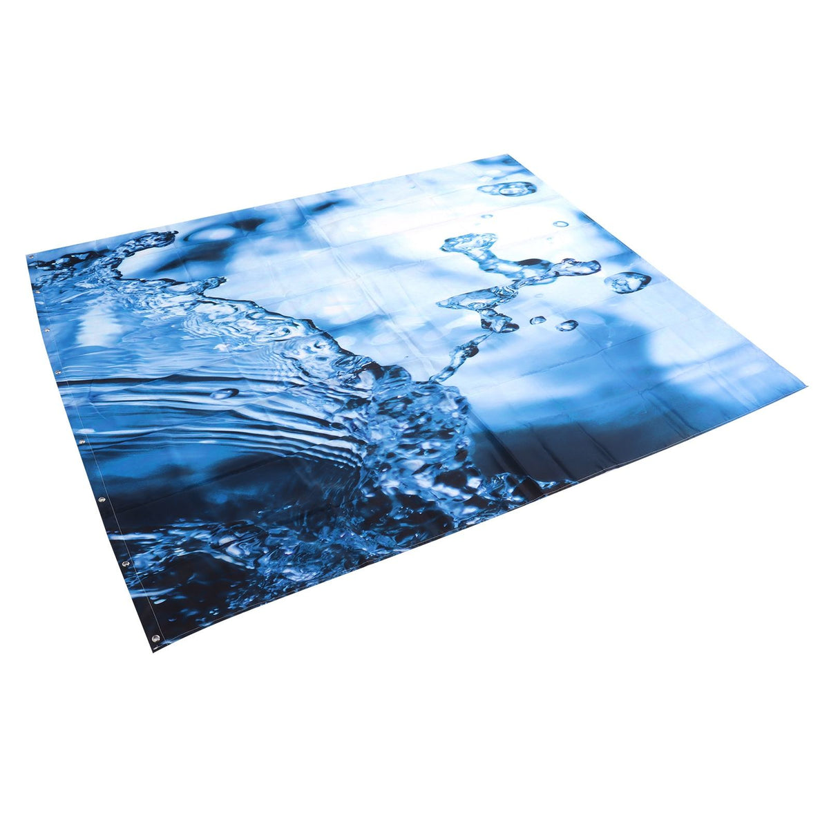 Shower Curtain Set Waterproof Hanging Bath Curtain with Rings Bathroom Accessory150x180cm