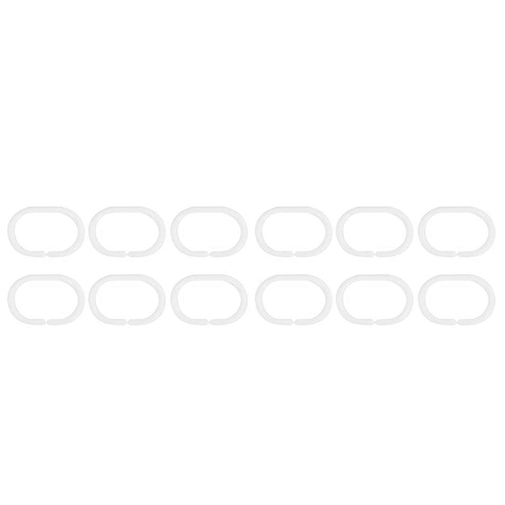 Bath Curtain with Rings Waterproof Innovative Thicken Shower Curtain for Home Bathroom180x180cm