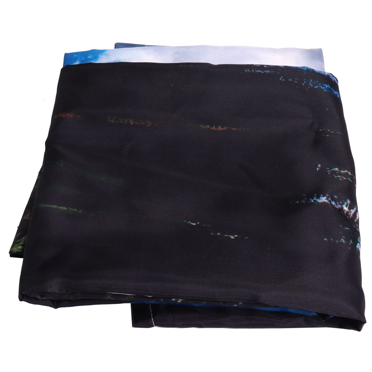 Shower Curtain Landscape Pattern Bath Curtain Set with Rings Home Bathroom Decoration180x180cm