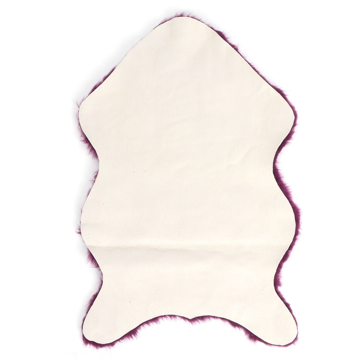 Faux Sheepskin Fur Rug Soft Carpet Area Rug for Bedroom Sofa Floor Living Room DecorPurple