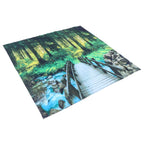 Polyester Tapestry Forest Landscape Pattern Wall Hanging Blanket Bedroom Dormitory Decors230x180cm